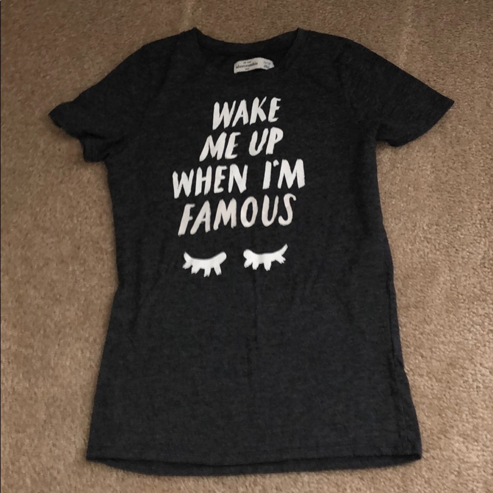 Abercrombie kids graphic tee
